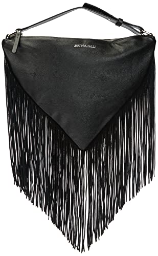 Just Cavalli Damska torba na ramię, 900 czarna, 38 x 3 x 26,5 cm