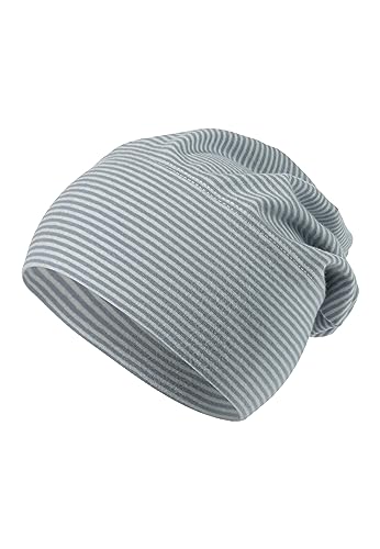 Sterntaler Unisex GOTS czapka beanie Slouch, jasnoniebieska, 35