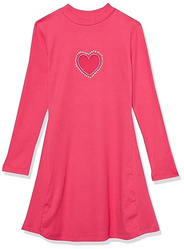 Desigual Dziewczęca sukienka Vest_Elina Casual, czerwony, 6 Lata