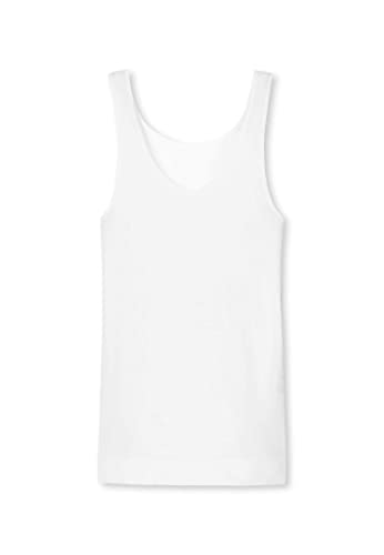 Schiesser Damski podkoszulek Tank Top Seamless Light, biały, 3XL