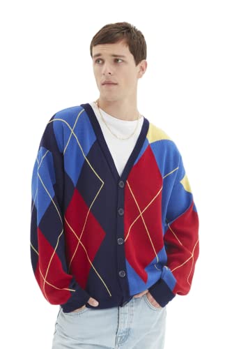 Trendyol Kardigan - wielokolorowy - oversize, Wiele kolorów, L