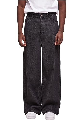 Urban Classics Spodnie męskie, Realblack Washed, 34