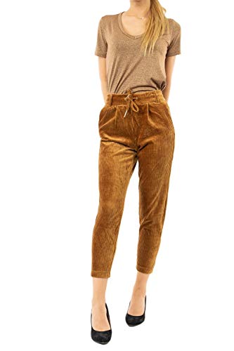 ONLY Damskie spodnie sztruksowe Onlpoptrash-ping Pong Cord PNT, Toasted Coconut, 3XL / 34L