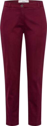 BRAX Spodnie damskie w stylu Maron S Winter Dream, Cherry, 31W / 32L