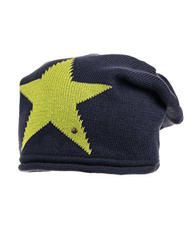 maximo Dziewczęca czapka z daszkiem, Blue (darkdenim/frisches Grün 6668), 55 cm (Producent rozmiar: 55/57)