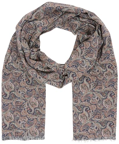 bugatti Męski szalik 6300-40540, granatowy-60, rozmiar uniwersalny, morski-60, jeden rozmiar