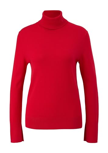 s.Oliver Sales GmbH & Co. KG/s.Oliver Damski sweter z golfem, czerwony, 46