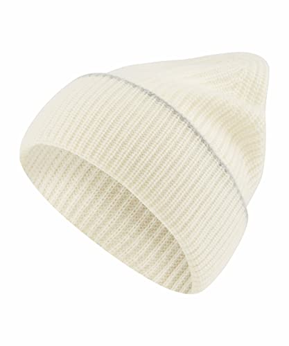 FALKE Czapka żeberkowa, uniseks, biała, rozmiar uniwersalny