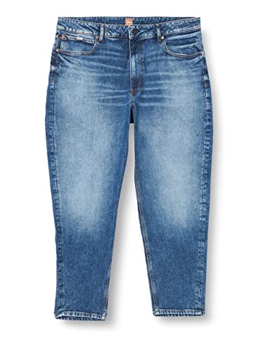 BOSS Damskie spodnie jeansowe Ruth Hr Bc, Otwarty niebieski 460, 52