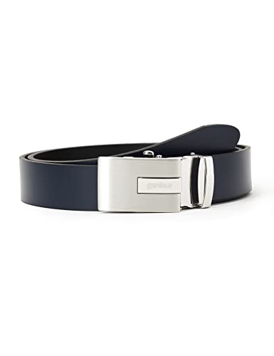 Warsztaty Strażnik Lgurt Pasek Męski, Niebieski (Granatowy 68), 85 cm