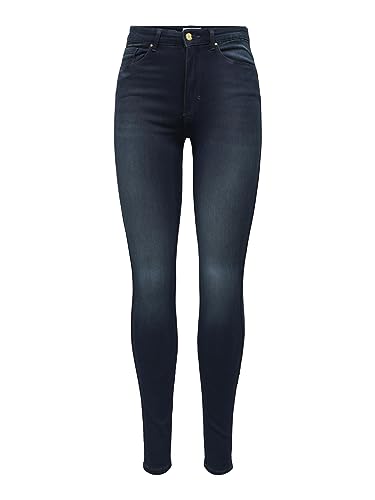 ONLY OnlRoyal HW dżinsy damskie skinny fit, Blue Black Denim, S x 30L