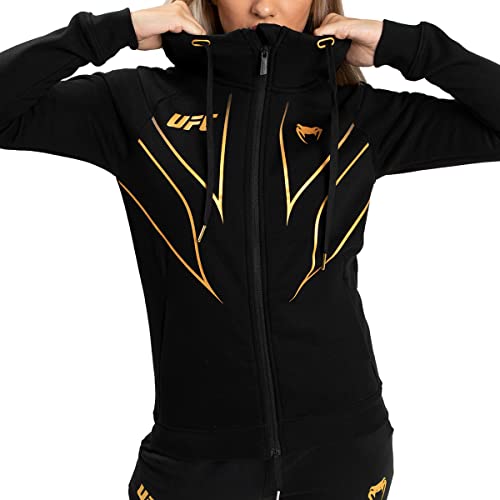 Venum damska bluza z kapturem, czarny/żółty, XS