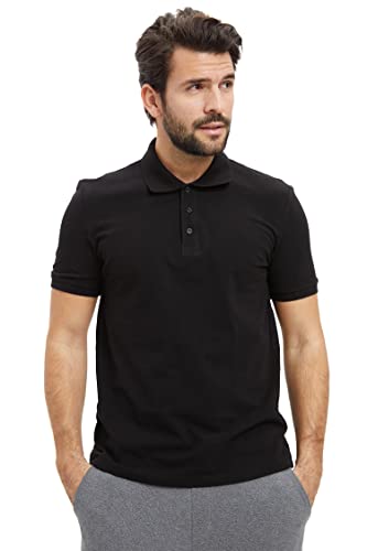 DeFacto T-shirt męski, czarny, XL