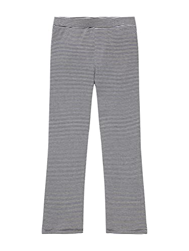 TOM TAILOR Dziewczęta Legginsy 1035220, 31438 - Wool White Dark Blue Stripe, 116-122