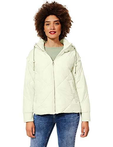 Street One Damska kurtka pikowana A201727, cool Cream, 36, Cool Cream, 36