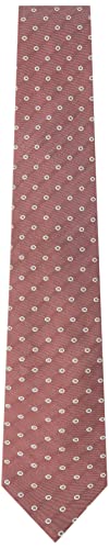 Hackett London Męski krawat w kropki, rdzawy, Rozmiar uniwersalny
