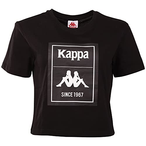 Kappa Damska koszulka Lilpa, krój regularny, Caviar, S