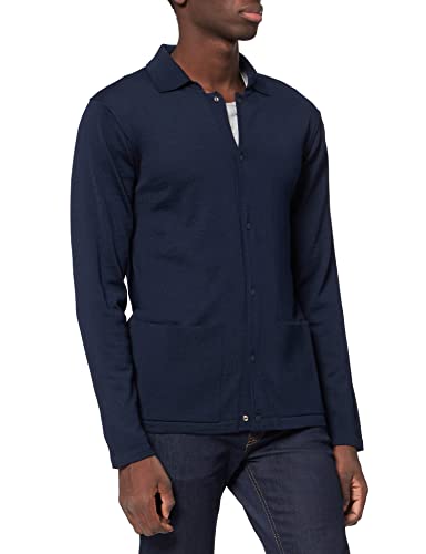CASUAL FRIDAY Kurt Knit męski kardigan z dzianiny, 193923 / Navy Blazer, L