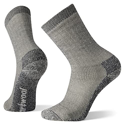 Smartwool Męskie skarpety trekkingowe Classic Edition Extra Cushion Crew, Średni szary, Medium