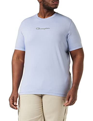 Champion Koszulka męska Soft Fluo S/S, Viola, S