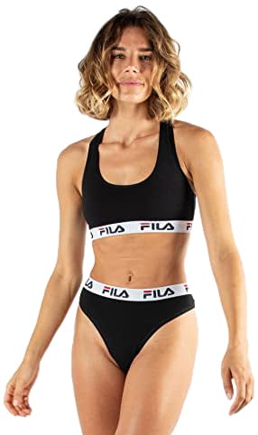 Fila Stringi damskie, Czarny, XS