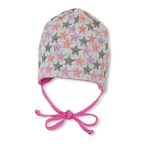 Sterntaler Wende-Beanie Czapka dziecięca, Różowy (Różowy 794), Medium (Taille fabricant: 37)