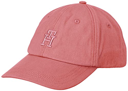 Tommy Hilfiger Męska czapka z daszkiem TH Flag Soft Basecap, Dockside Red, jeden rozmiar