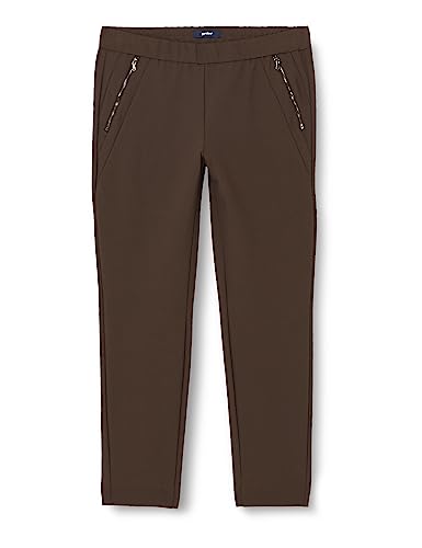 Gardeur Spodnie damskie, ciemnobrązowy (2028), 40-D?ugie