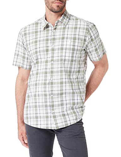 s.Oliver Męska koszula z krótkim rękawem, zielony, 3XL