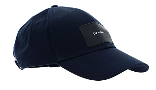 Calvin Klein Męska czapka Ck Patch Bb, Ck Navy, Rozmiar uniwersalny