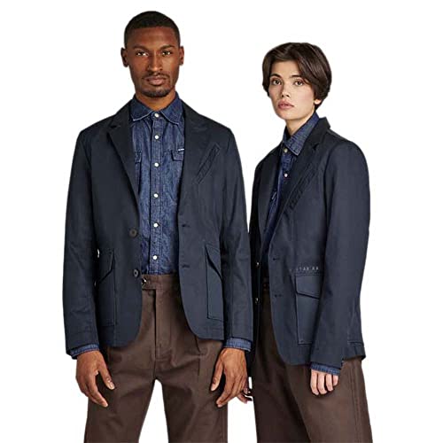 G-STAR RAW Marynarka męska, uniseks Worker Blazers, Niebieski (Salute D21988-d194-c742), M