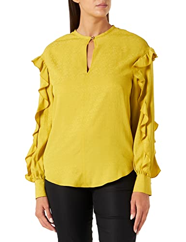 Pinko Damska bluzka Belinda Crepe De Chine J, U23_Ancient Moss, 14 (L)