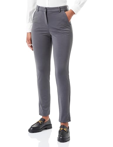Bestseller A/S Damskie spodnie VMLUCCALILITH MR Jersey Pant NOOS, Grey Pinstripe, M/34, Grey Pinstripe, (M) W / 34L