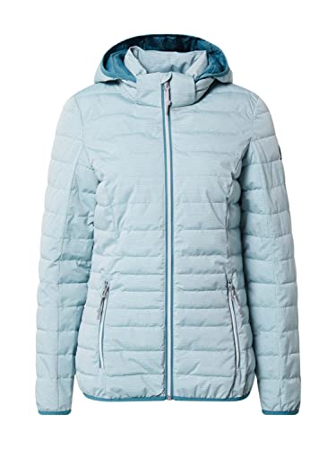 G.I.G.A. DX Damska kurtka funkcyjna Uyaka Stripe Casual o wyglądzie puchu, z odpinanym kapturem