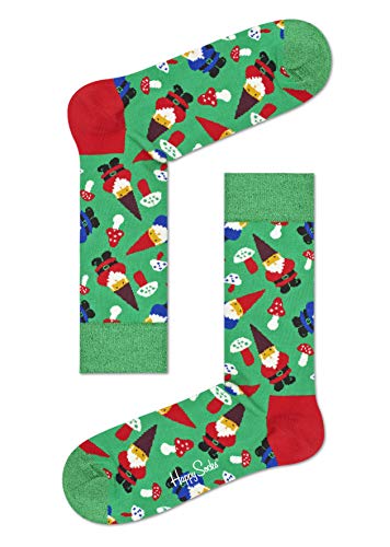 Skarpetki Happy Socks Gnomes Wakacyjne, zielone/uniwersalne, Wielokolorowy (Wielokolorowy), 7-10