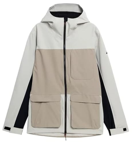 4F Męska kurtka Technical Jacket, jasnobrązowa, L