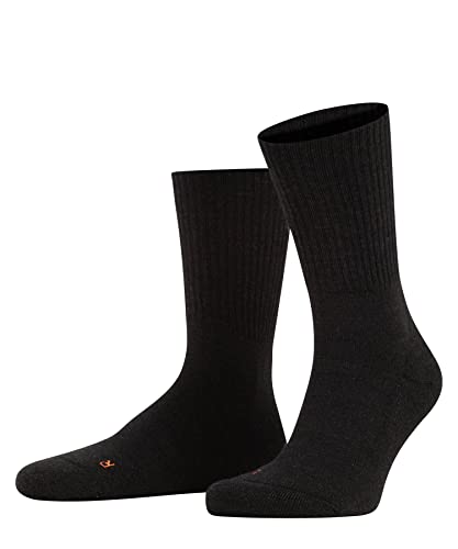 FALKE Uniseks Skarpety Walkie Light U SO Wełna Merynosa jednokolorowe 1 Para, Szary (Anthracite Melange 3080), 44-45