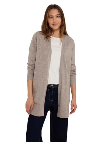 Cecil Kardigan długi, Taupe Melange, XS