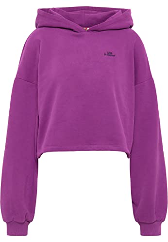 myMo ROCKS Damska bluza z kapturem ucy, fioletowa, L, liliowy, L