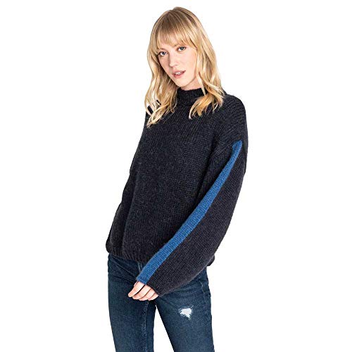 Lee Damska bluza Chunky Knit, Bleu (Midnight Navy Ma), XS