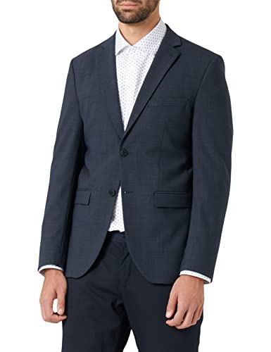 SELECTED HOMME Marynarka męska slim fit, ciemnoniebieski, 56