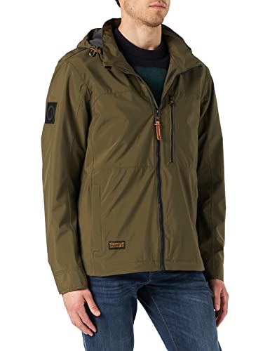 camel active Męska kurtka funkcyjna TeXXXactive, oliwkowy, 98