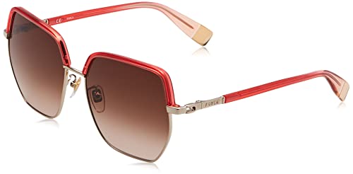 Furla SFU623 okulary, Shiny Light Gold, 57 damskie, Shiny Light Gold