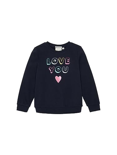 TOM TAILOR Dziewczęca bluza dziecięca, 10668 - Sky Captain Blue, 104/110 cm