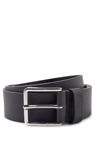 BOSS Pasek męski, czarny (Black1), 100