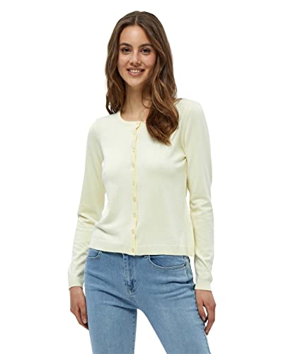 Minus Damski kardigan New Laura, cytrynowy sorbet, XS