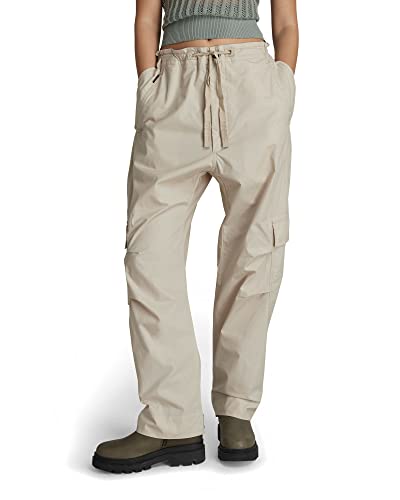G-STAR RAW Damskie spodnie Summer Snow Cargo, beżowy/khaki (Whitebait A790-1603), 27W-Regularny