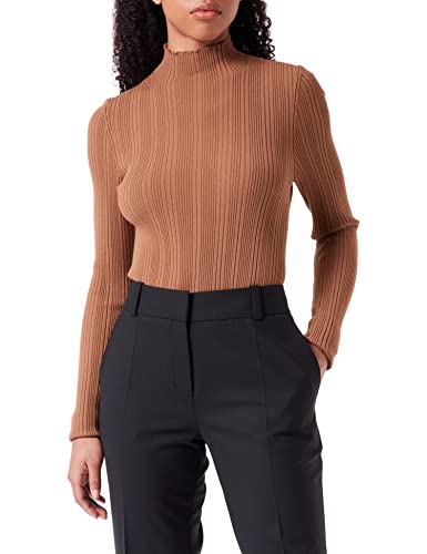 HUGO Sweter damski Sharimy, Medium Brown210, XL