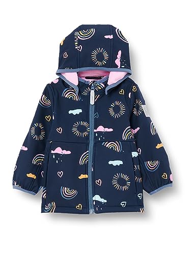 NAME IT NMFMALTA05 Kurtka Rainbow Dream FO Kurtka, Dark Sapphire, 80, Dark Sapphire, 80 cm