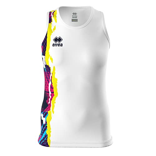 Errea Pamela Tank Top z dzianiny, biały, średni damski, biały, M